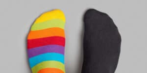 mismatched socks