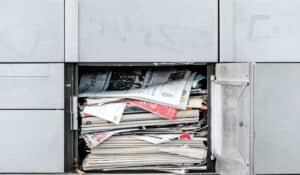 mailbox full of mail