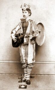old photo of one man band